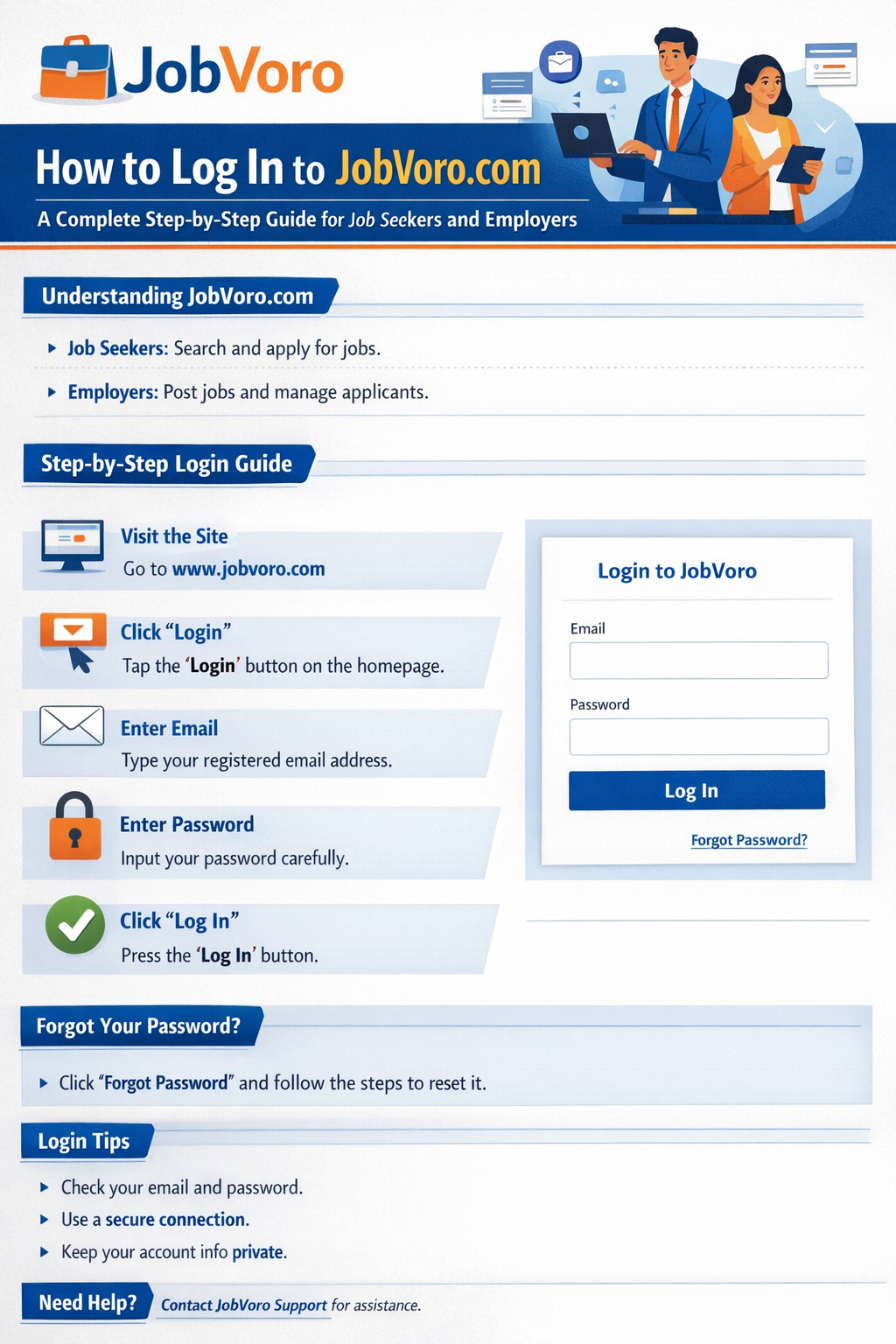 How to Login to JobVoro.com: A Complete Step-by-Step Guide for Job Seekers and Employers