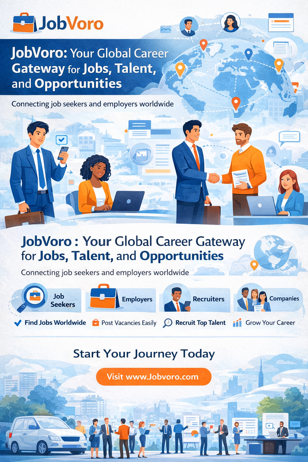 JobVoro: Your Global Career Gateway for Jobs, Talent, and Opportunities